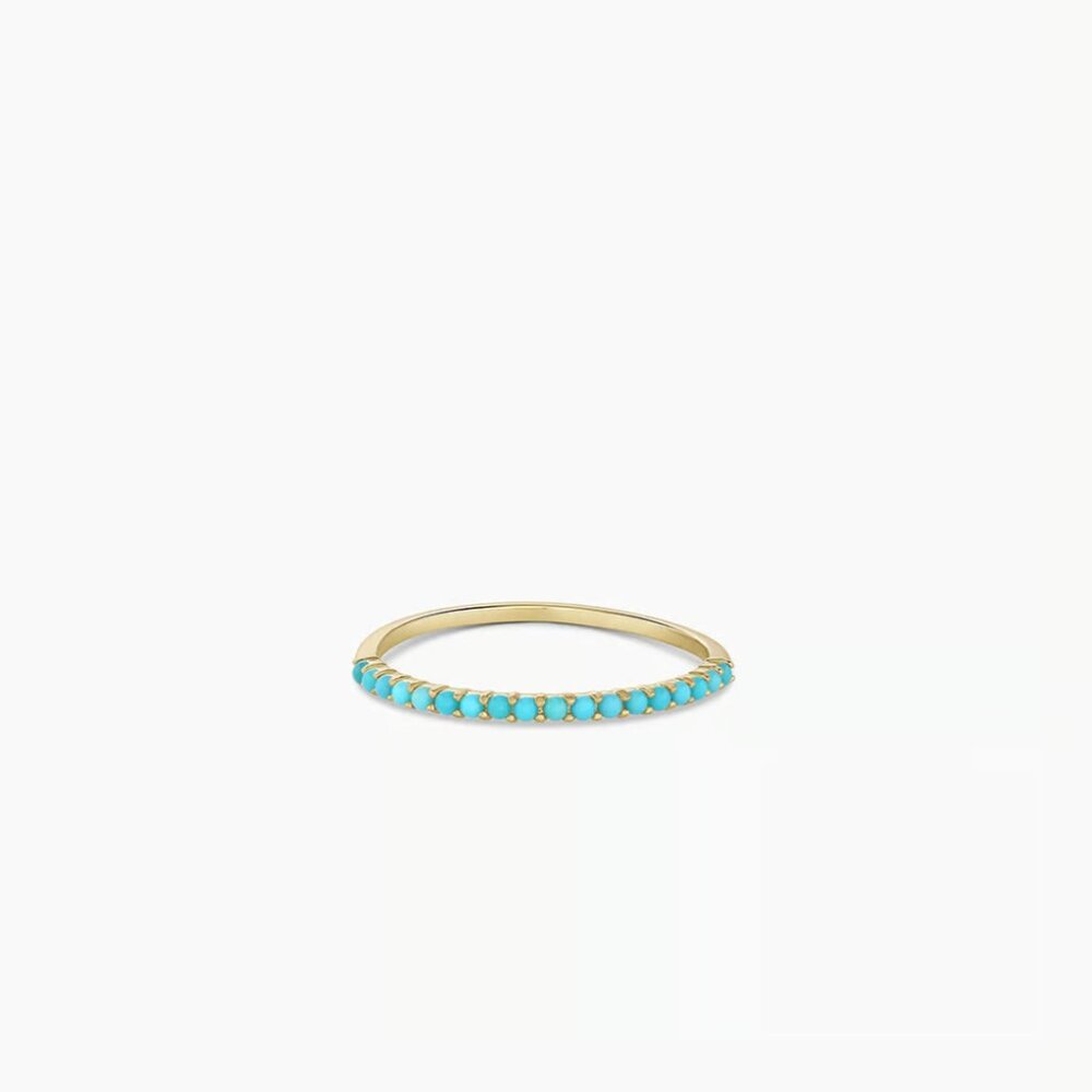 gorjana turquoise row ring